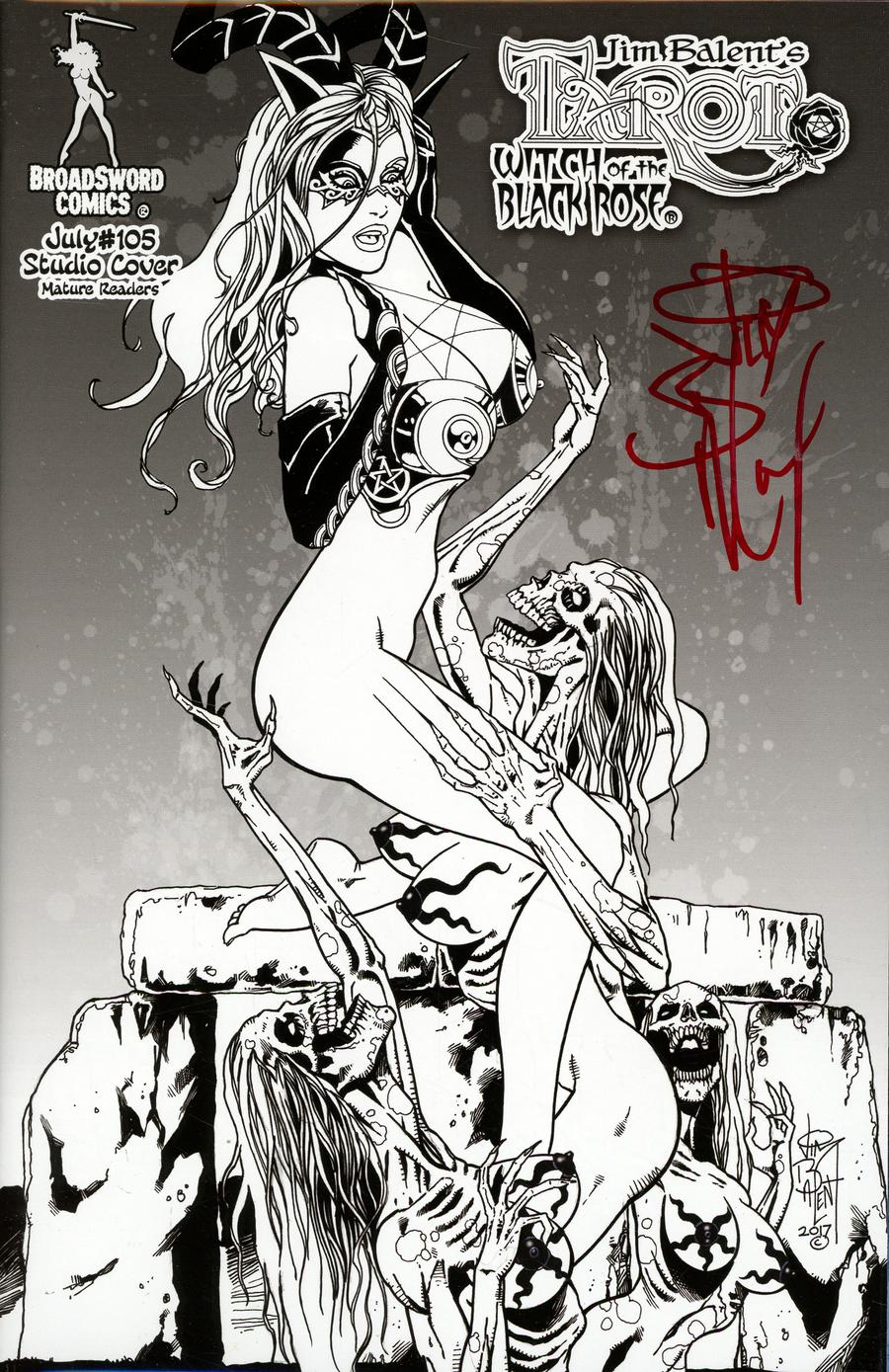 Tarot Witch Of The Black Rose #105 Cover F Studio Deluxe Edition