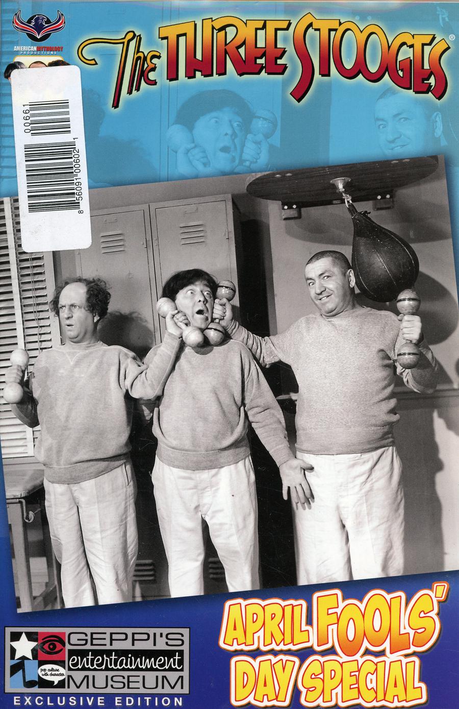 Three Stooges April Fools Day Gem Museum Limited Edition