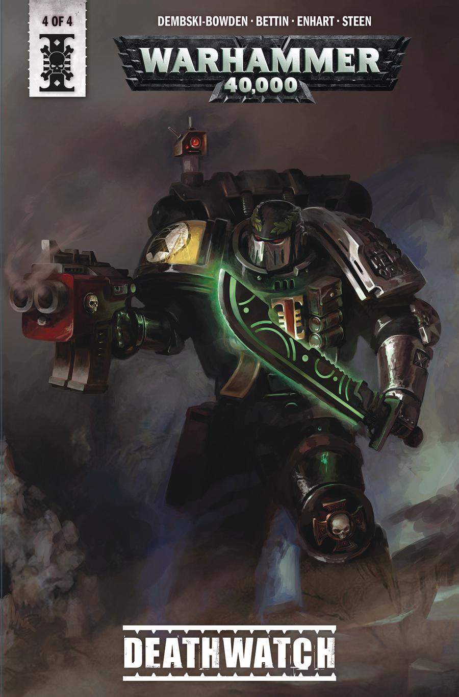 Warhammer 40000 Deathwatch #4 Cover A Regular David Sondered Cover