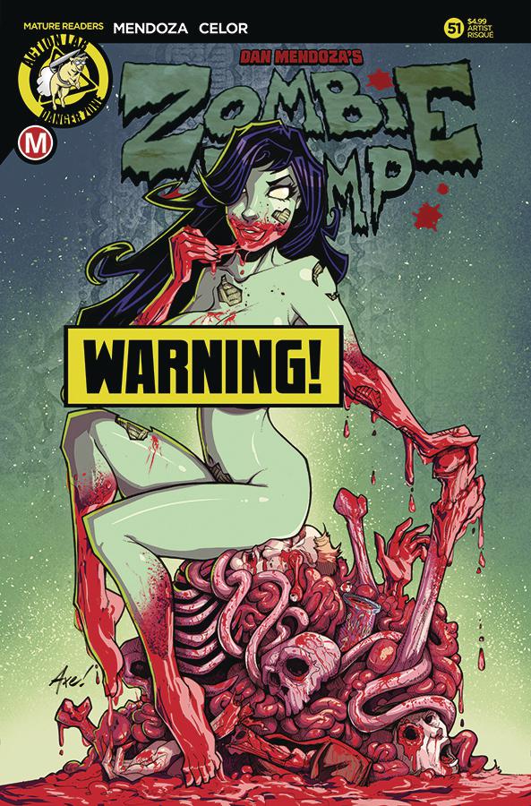 Zombie Tramp Vol 2 #51 Cover D Variant Axebone Risque Cover