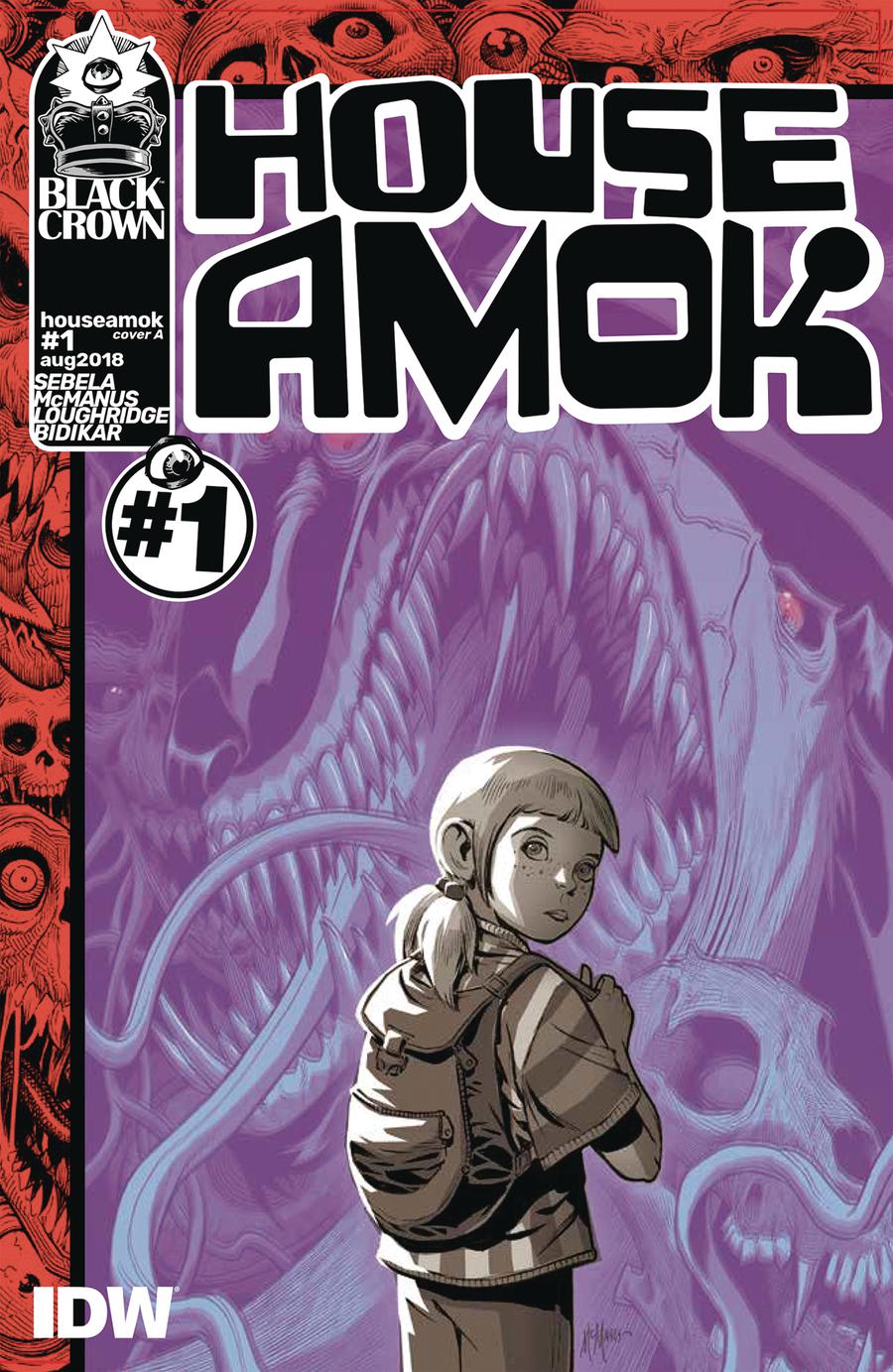 House Amok #1 Cover A Regular McManus Cover