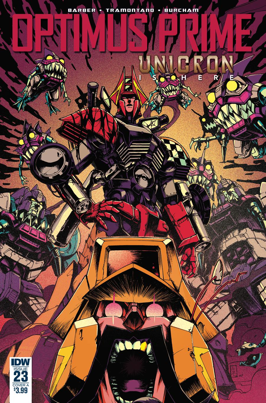 Optimus Prime #23 Cover A Regular Kei Zama Cover