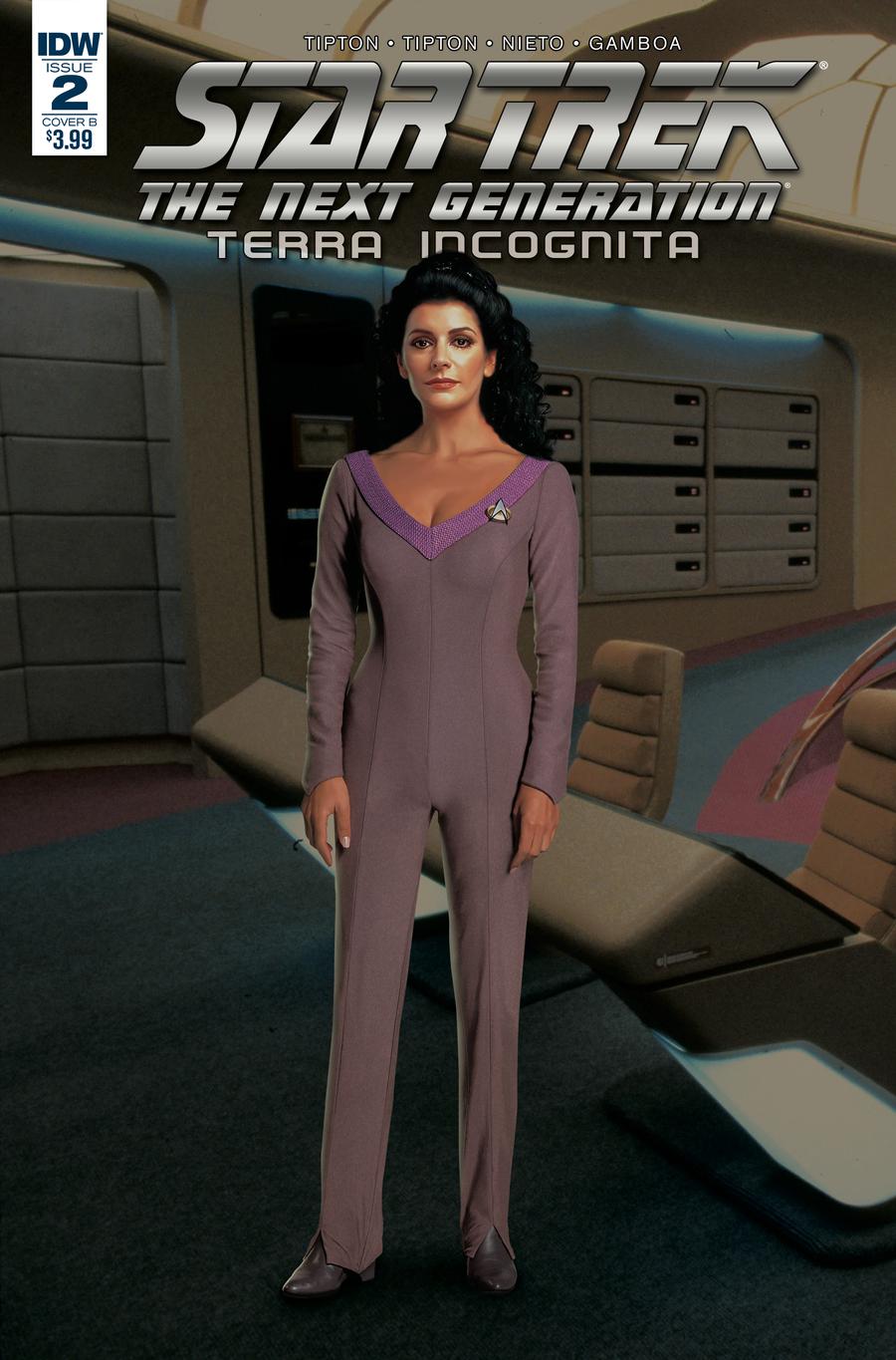 Star Trek The Next Generation Terra Incognita #2 Cover B Variant Photo Cover