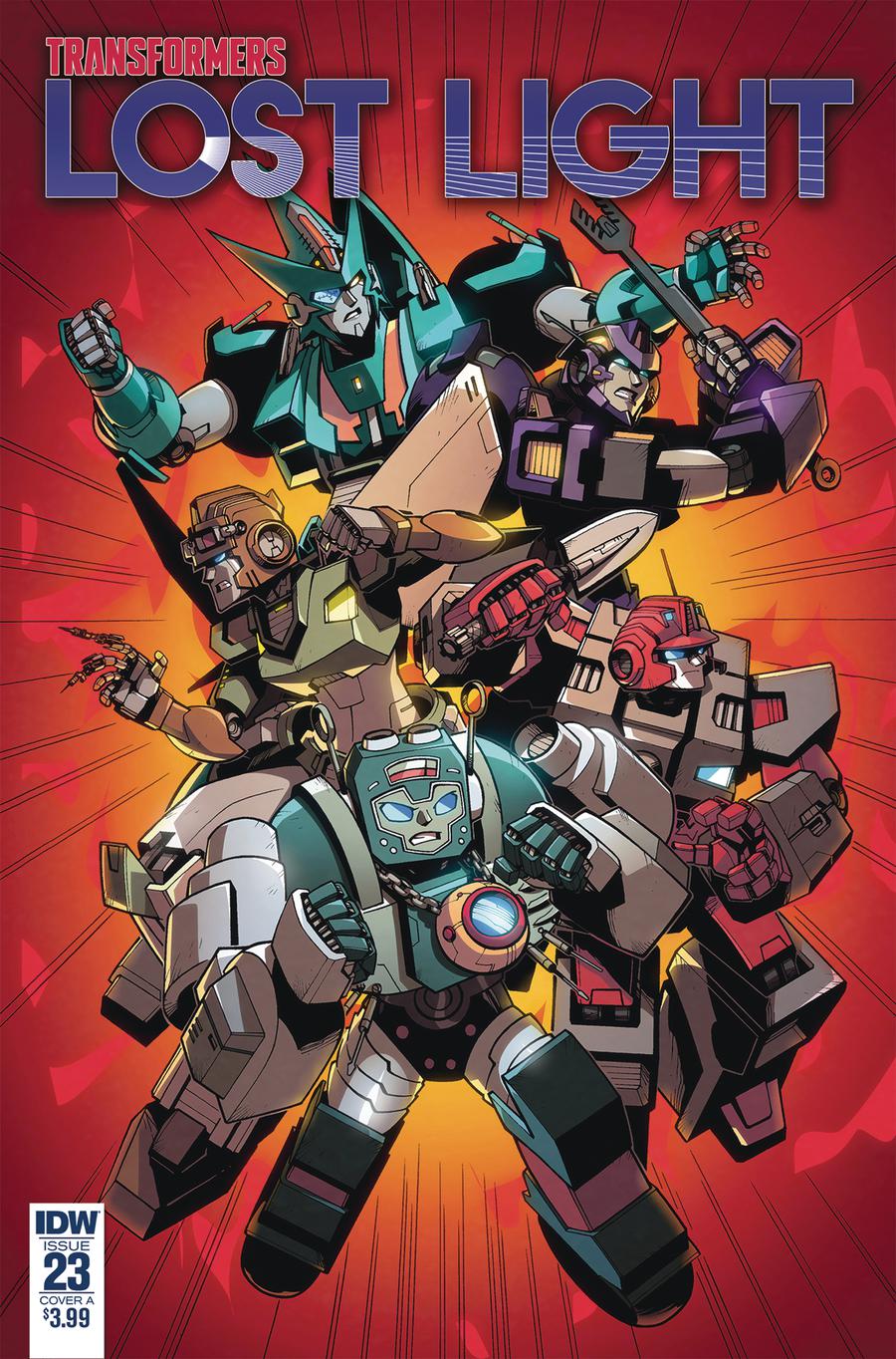 Transformers Lost Light #23 Cover A Regular Jack Lawrence Cover