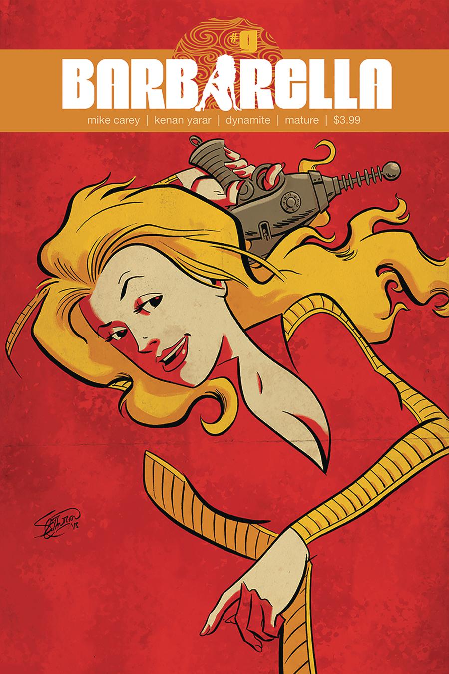 Barbarella #9 Cover B Variant Scott Chantler Cover