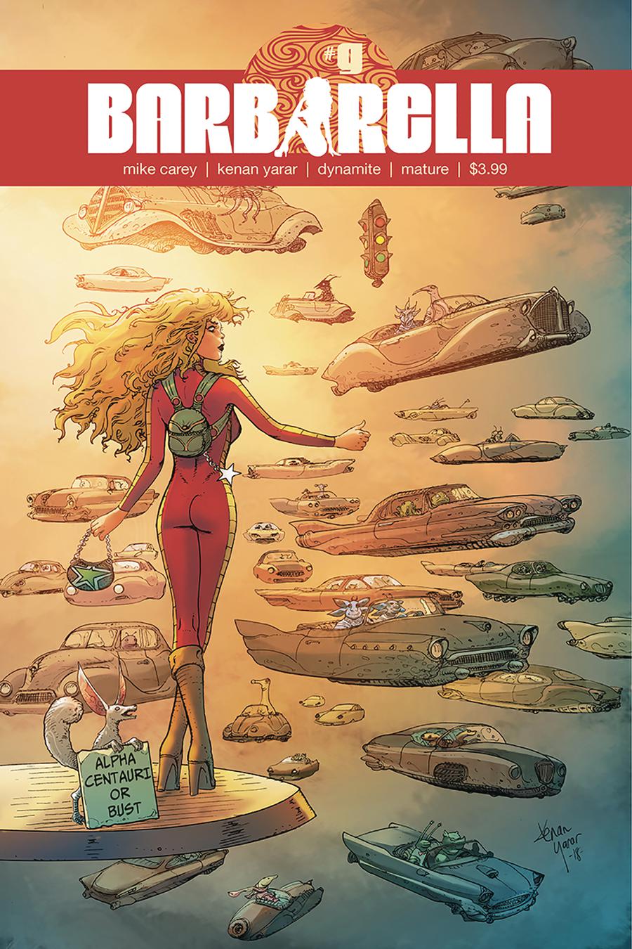 Barbarella #9 Cover E Variant Kenan Yarar Subscription Cover