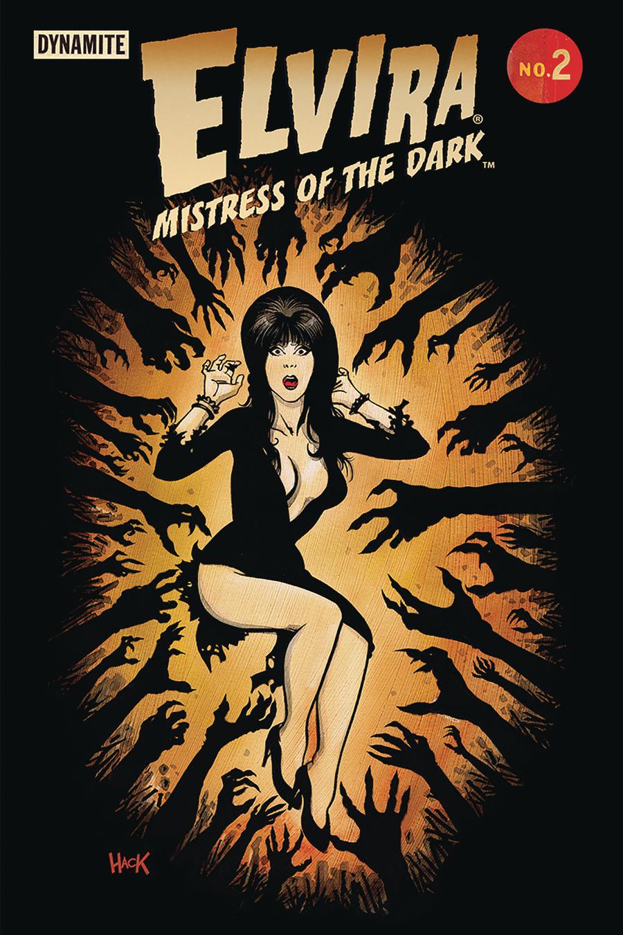 Elvira Mistress Of The Dark Vol 2 #2 Cover C Variant Robert Hack Cover