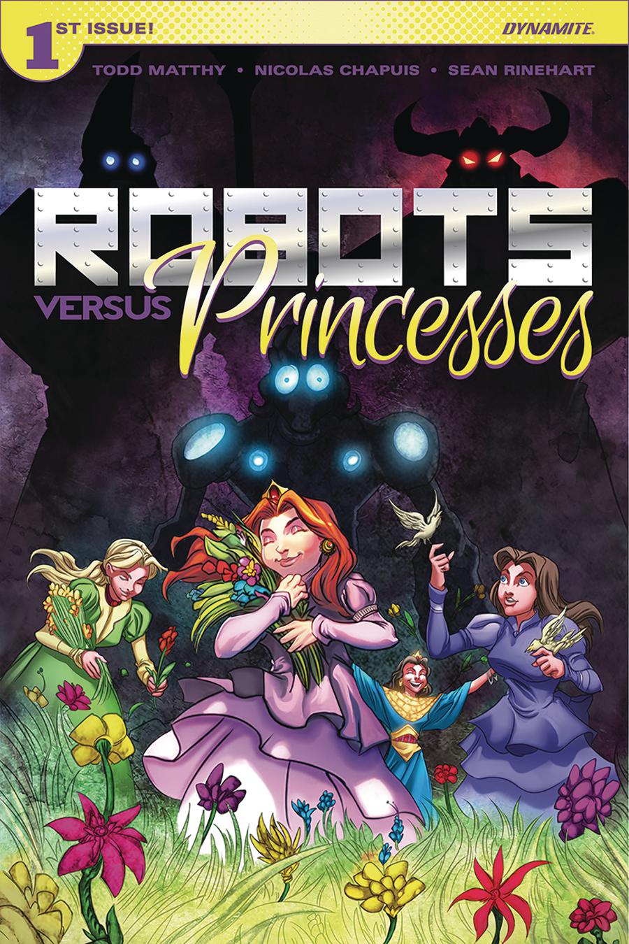 Robots vs Princesses #1 Cover A Regular Nicolas Chapuis Cover