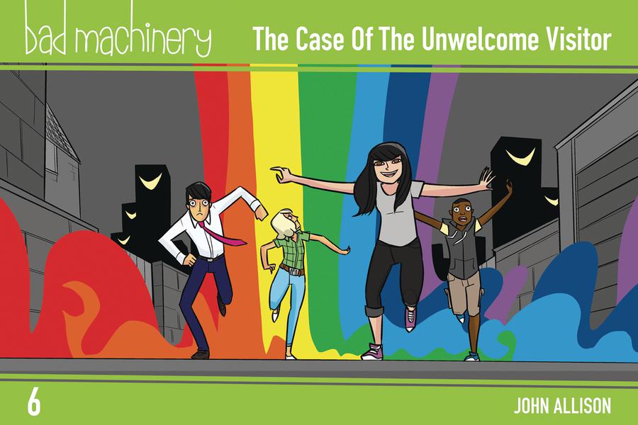 Bad Machinery Vol 6 The Case Of The Unwelcome Visitor GN Pocket Edition