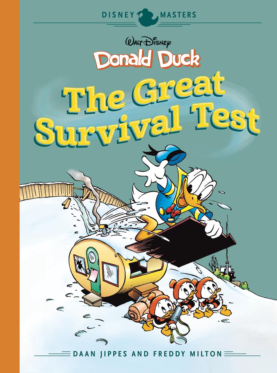 Disney Masters Vol 4 Dan Jippes And Freddy Milton Walt Disneys Donald Duck Great Survival Test HC