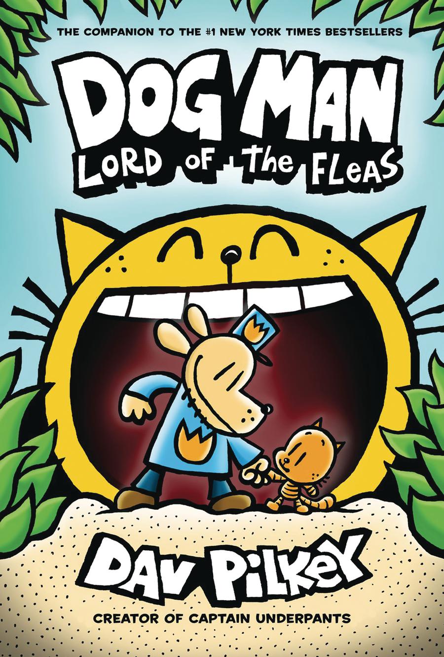 Dog Man Vol 5 Lord Of The Fleas GN