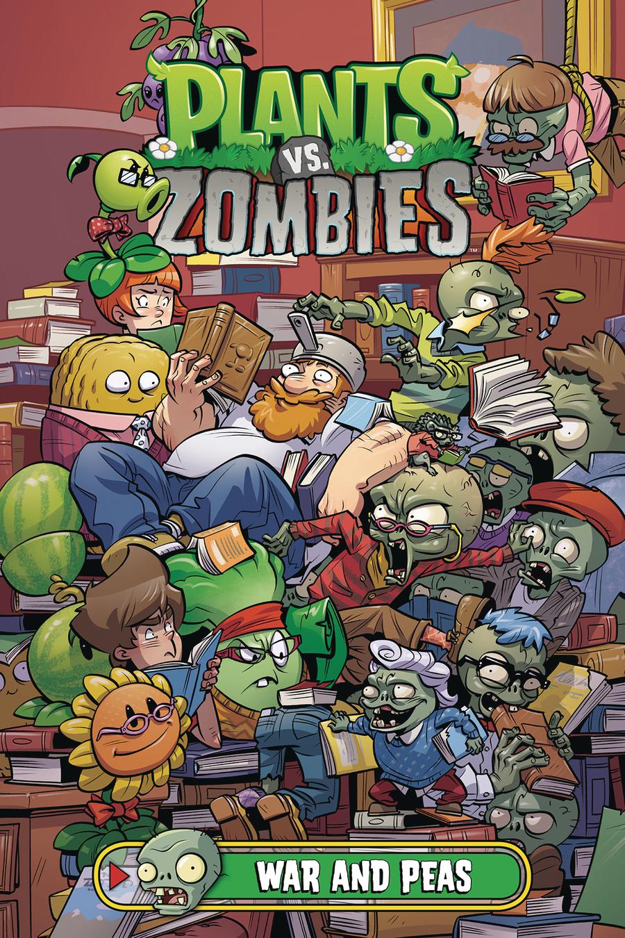 Plants vs Zombies War And Peas HC