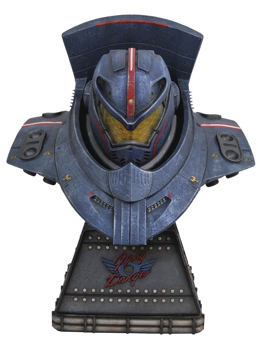 Legends In 3D Pacific Rim Gipsy Danger 12-Inch Bust