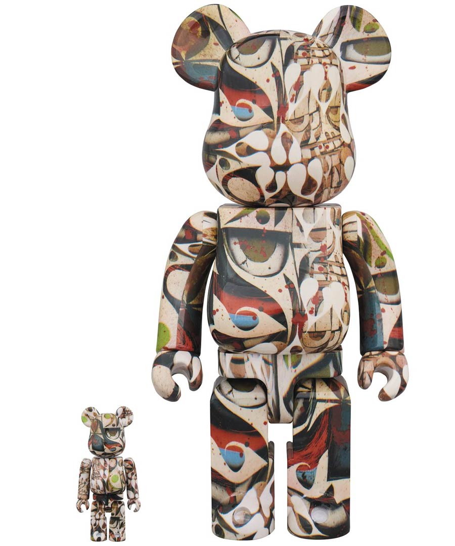 Phil Frost 100 Percent & 400 Percent 2-Pack Bearbrick