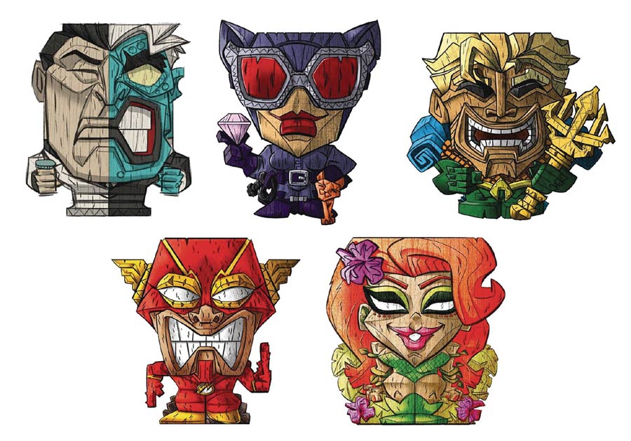 DC Teekeez Stackable Vinyl Figure Series 2 Assortment Case