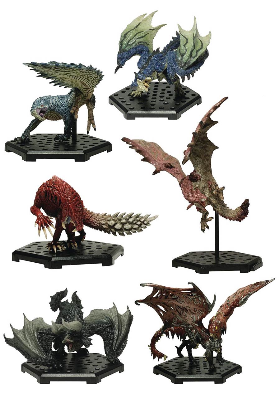 Monster Hunter CFB Standard Model Vol 11 Mini Figure Blind Mystery Box 6-Piece Display
