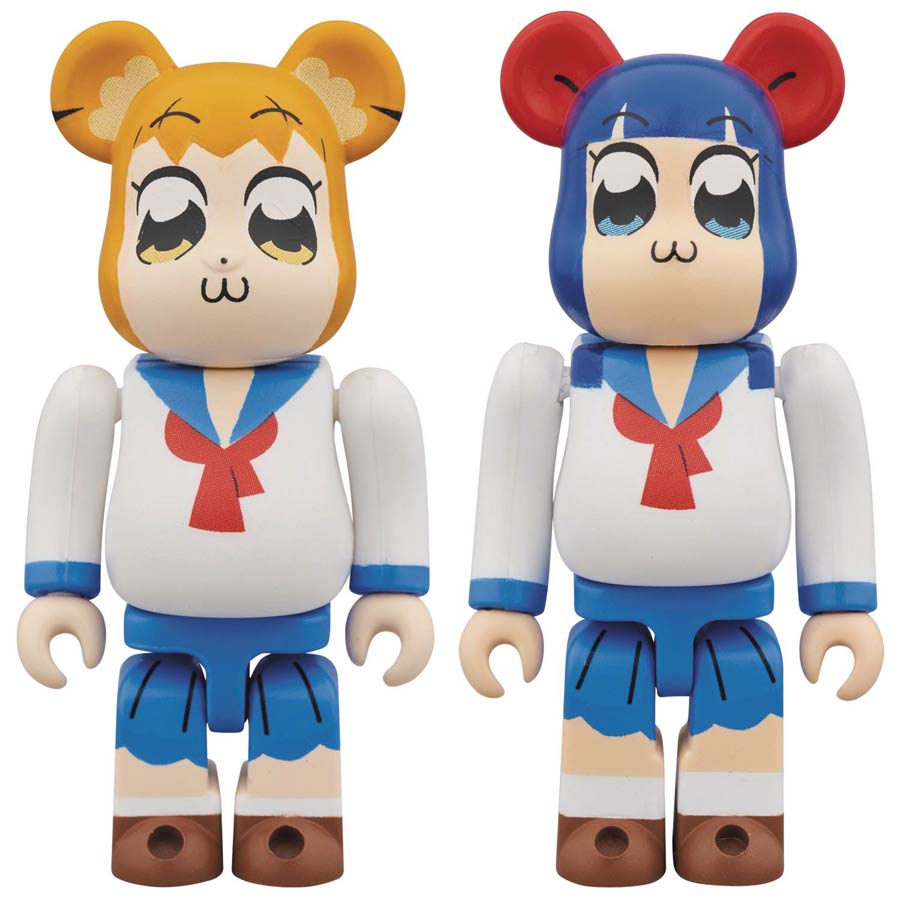 Pop Team Epic 100 Percent 2-Pack Bearbrick