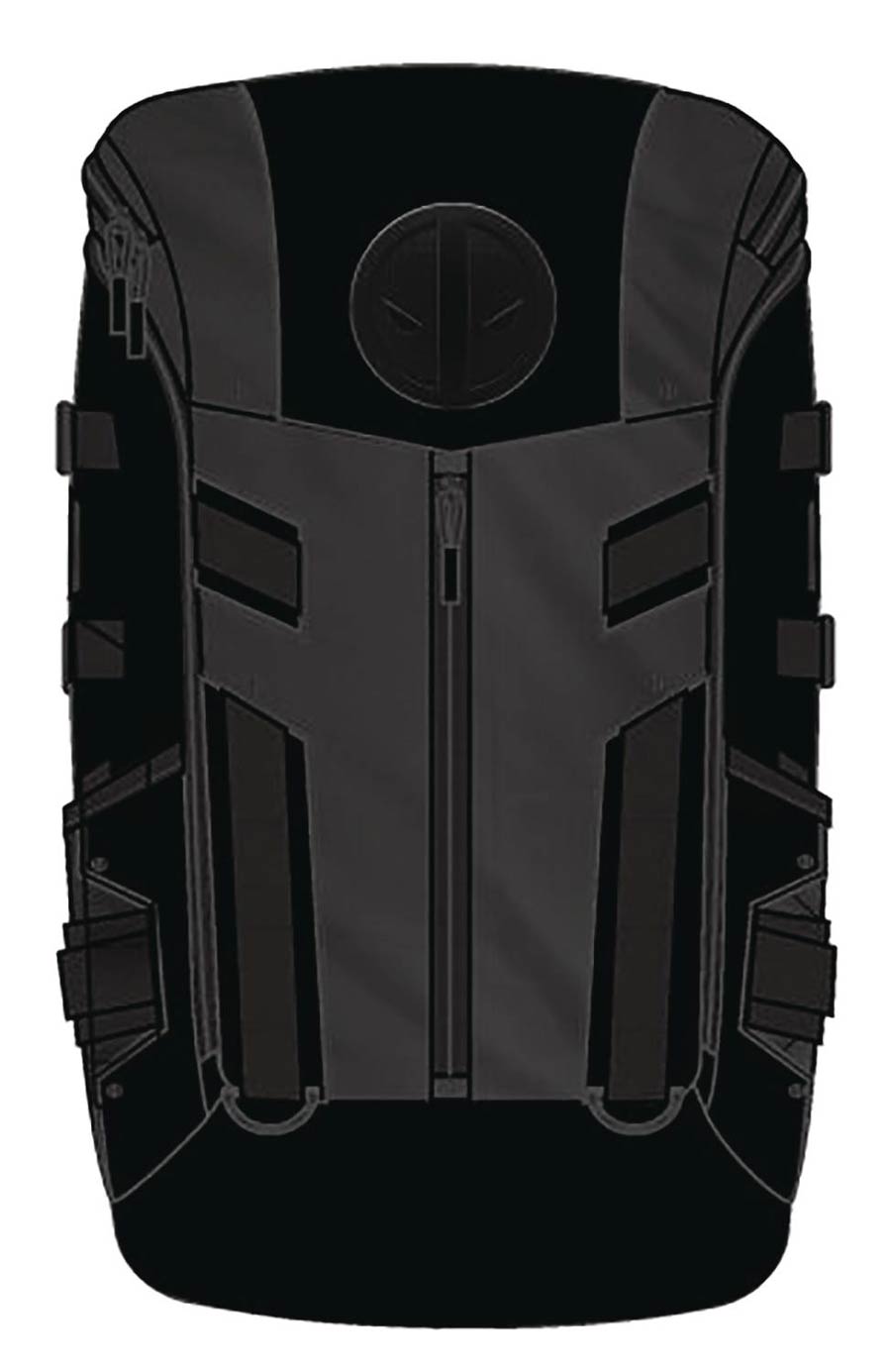 Deadpool Black Tactical Backpack