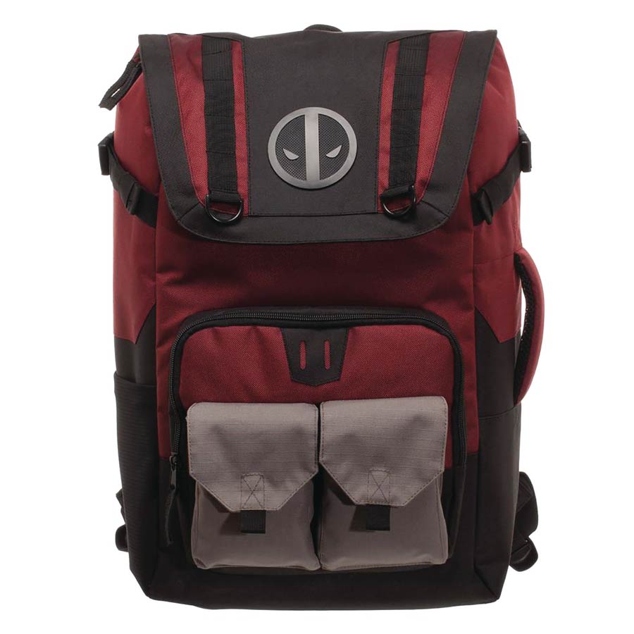 Deadpool Black/Red Backpack