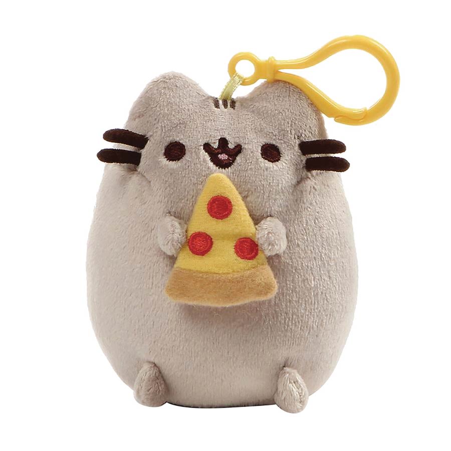 Gund Pusheen 5-Inch Backpack Clip - Pizza