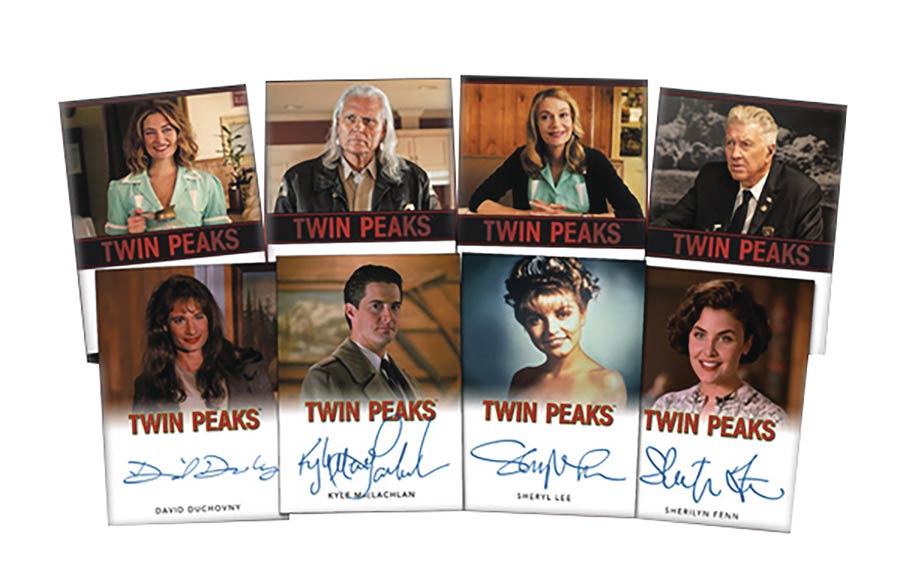 Complete Twin Peaks Trading Cards Collectors Album