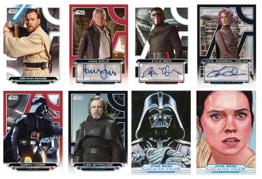 Topps 2018 Star Wars Galactic Files Reborn Trading Cards Box