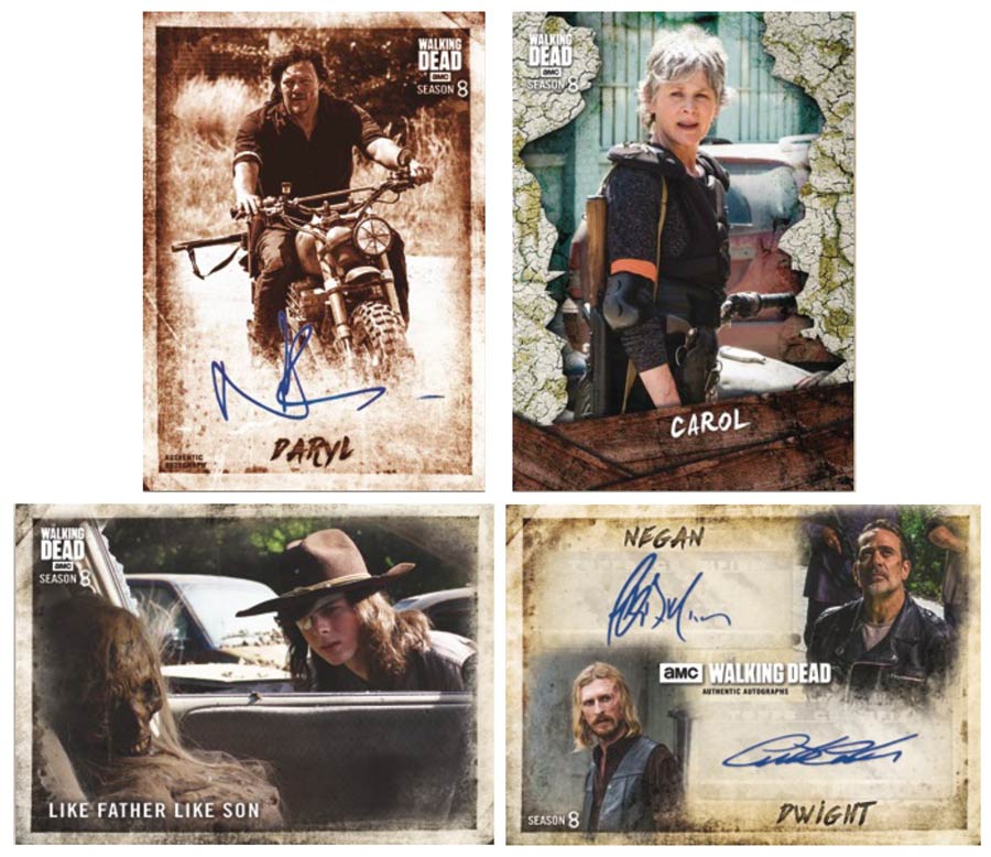Topps 2018 Walking Dead Season 8 Trading Cards Box