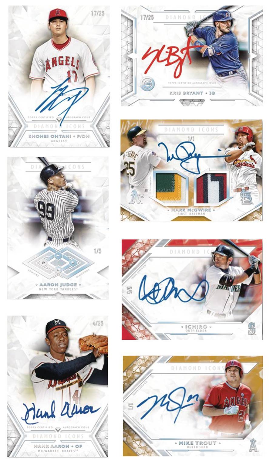 Topps 2018 Diamond Icons Baseball Trading Cards Box