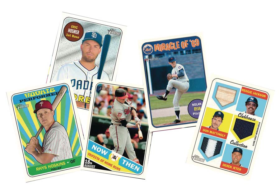 Topps 2018 Heritage High Number Baseball Trading Cards Box
