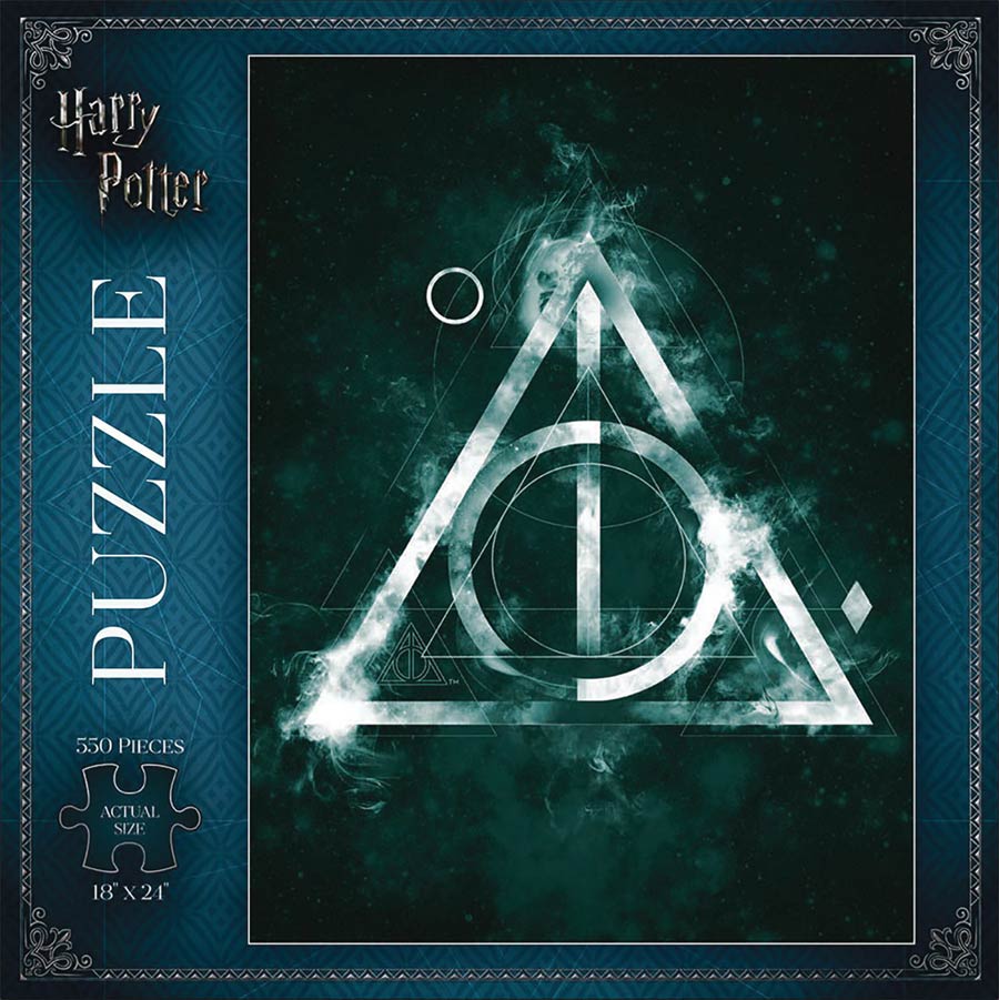 Harry Potter Deathly Hollows 550-Piece Puzzle