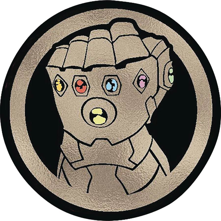 Avengers Infinity War Foil Vinyl Decal - Infinity Gauntlet