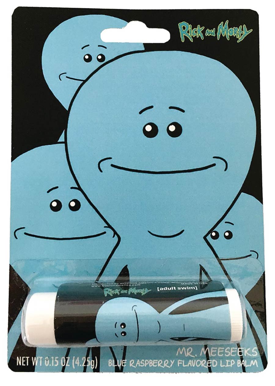 Rick And Morty Mr Meeseeks Lip Balm 12-Pack