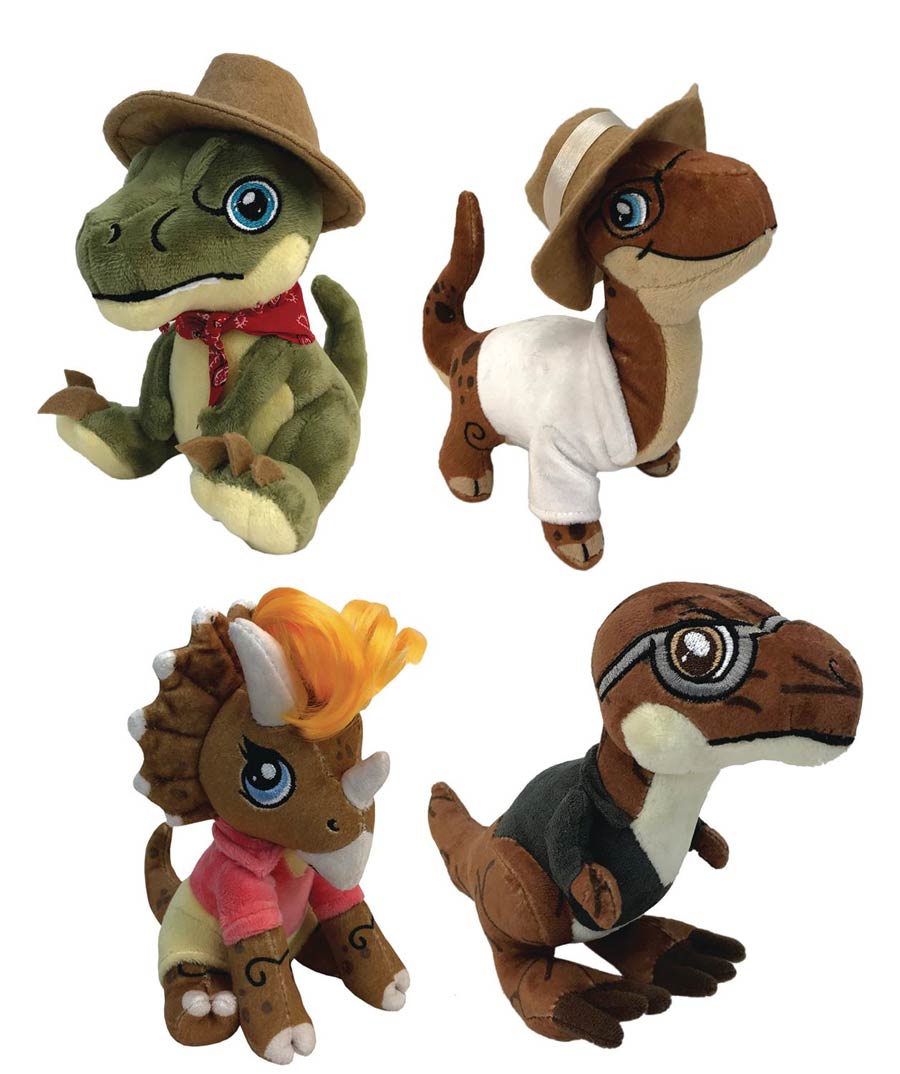 Jurassic Park Clawzplay 8-Inch Plush Assortment Case