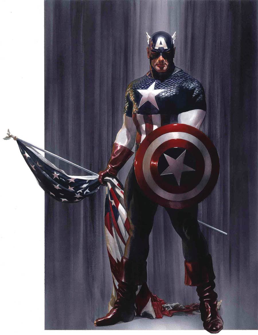 Captain America Vol 9 #2 By Alex Ross Poster