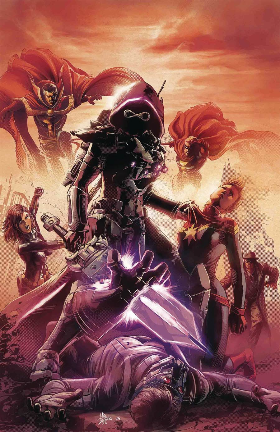 Infinity Wars #1 By Mike Deodato Jr Poster