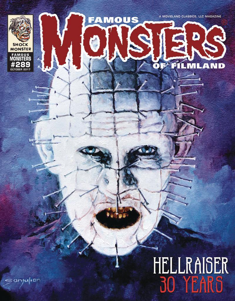 Famous Monsters Of Filmland #289 Pinhead Variant Cover