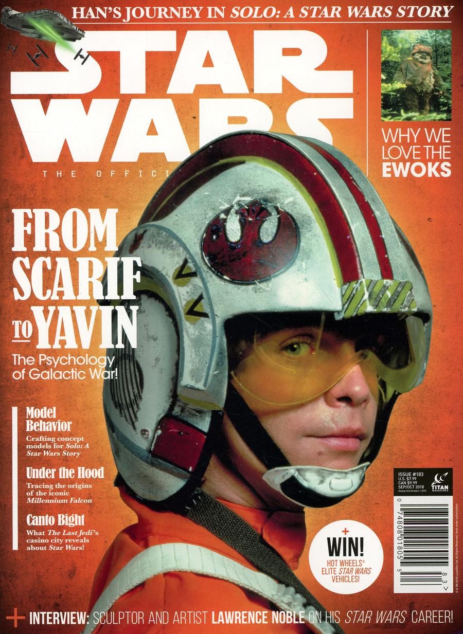 Star Wars Insider #183 September / October 2018 Newsstand Edition