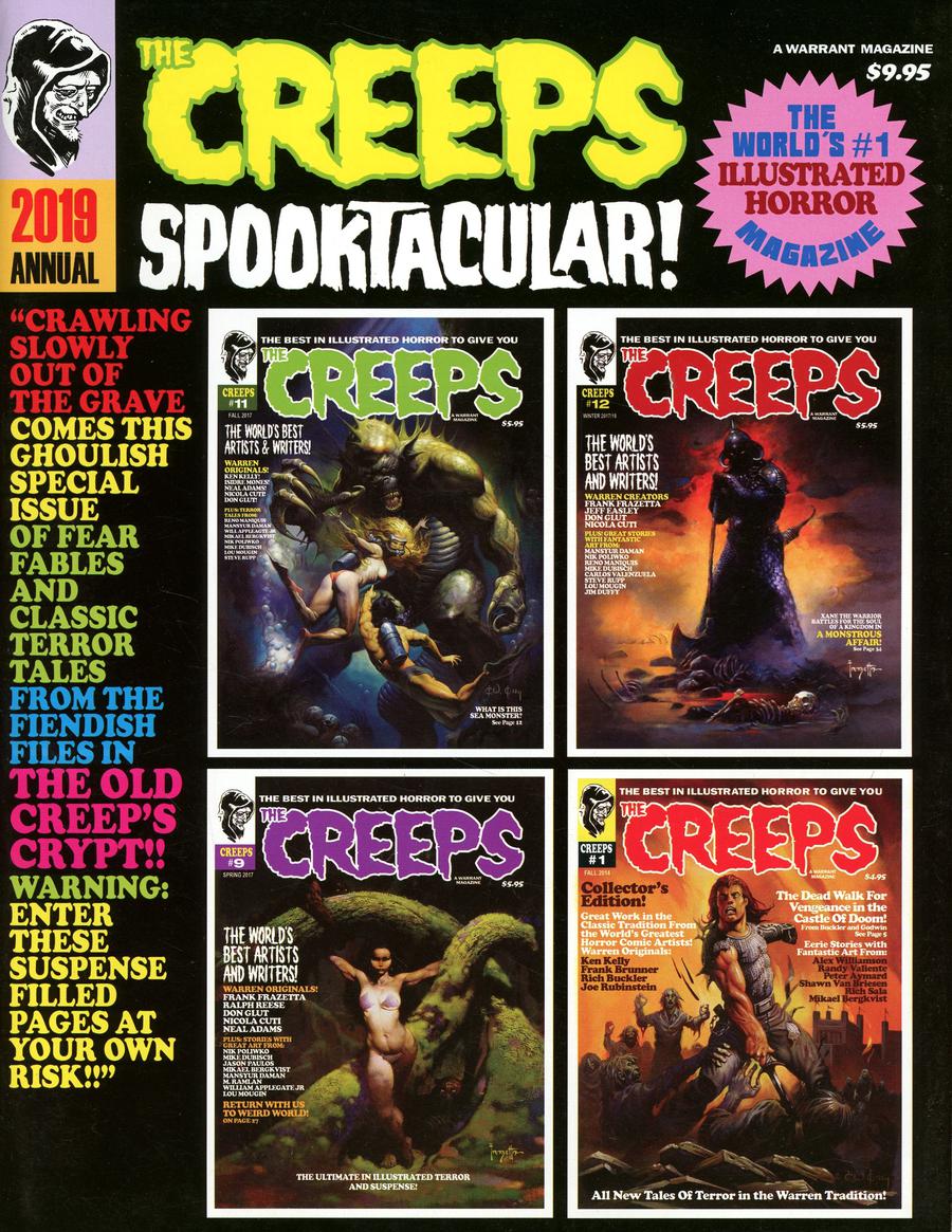 Creeps Spooktacular Annual Magazine #1 2019