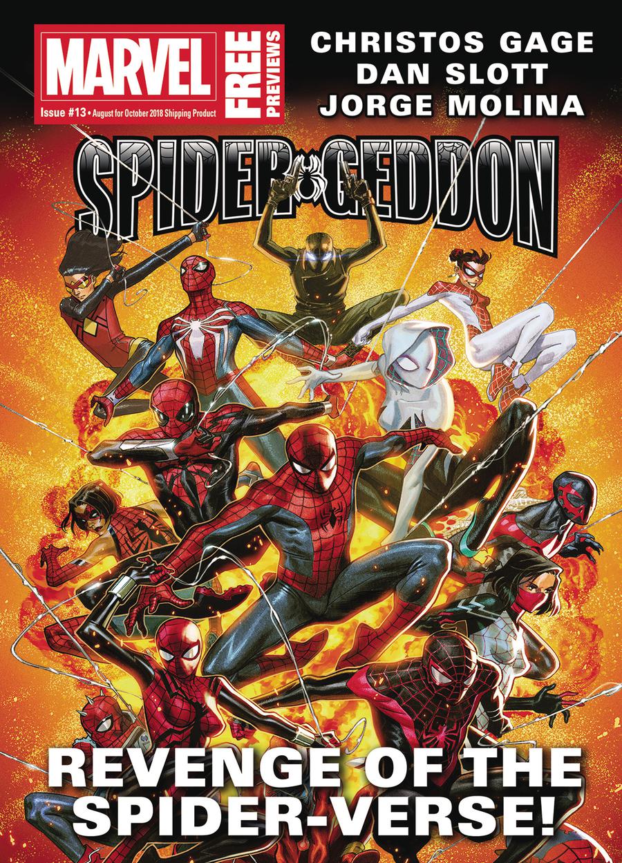 Marvel Previews Vol 4 #13 August 2018 - FREE -
