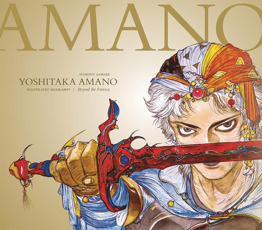 Yoshitaka Amano The Illustrated Biography Beyond The Fantasy HC Regular Edition
