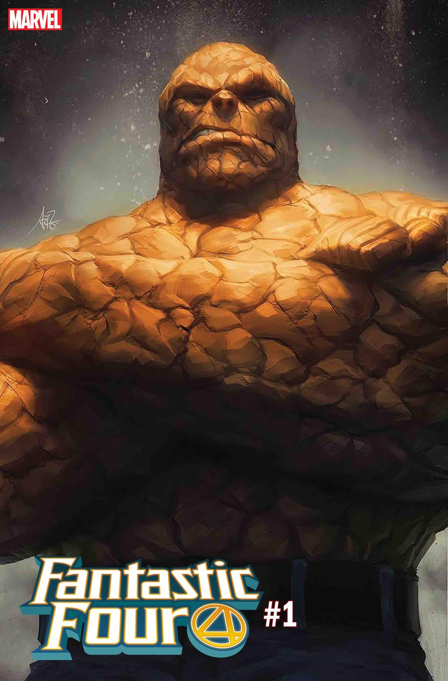 Fantastic Four Vol 6 #1 Cover G Variant Stanley Artgerm Lau Thing Cover