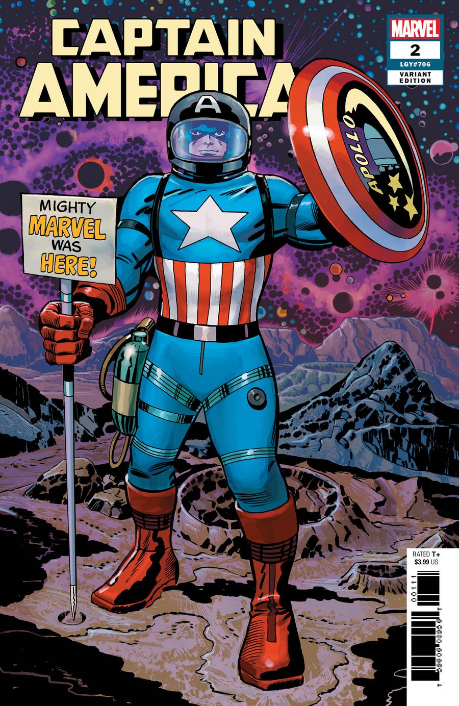 Captain America Vol 9 #2 Cover C Variant Jack Kirby Remastered Color Cover