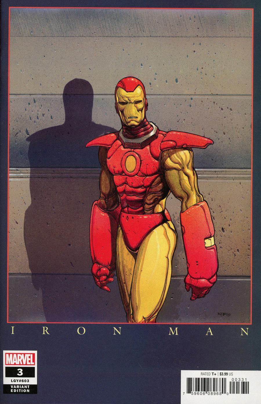 Tony Stark Iron Man #3 Cover C Variant Moebius Cover