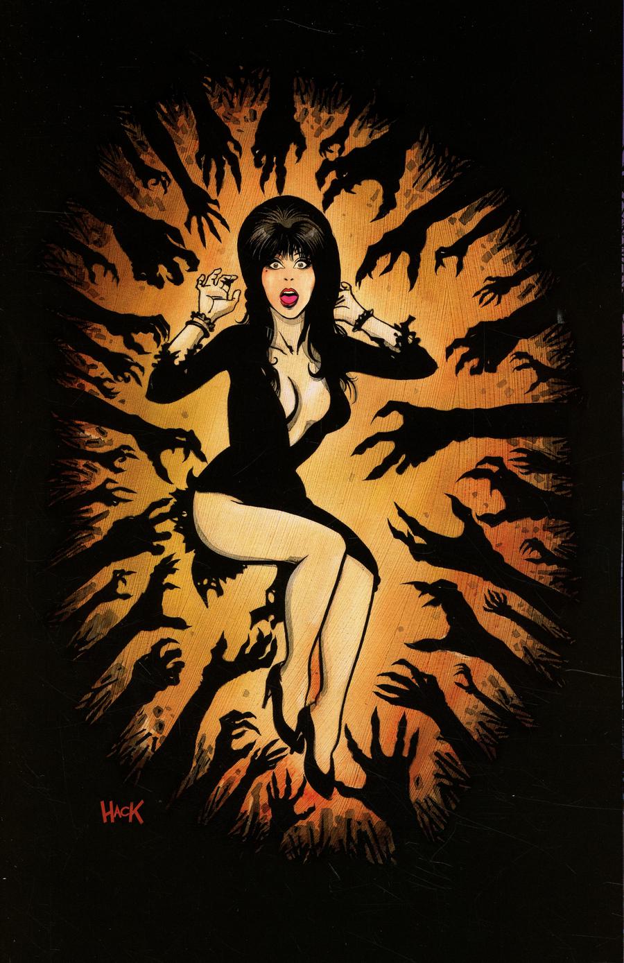 Elvira Mistress Of The Dark Vol 2 #2 Cover F Incentive Robert Hack Virgin Cover