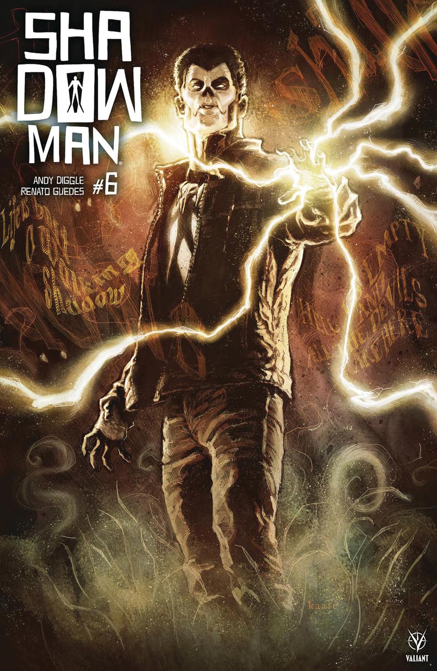 Shadowman Vol 5 #6 Cover E Incentive Kaare Andrews Shadowman Icon Variant Cover