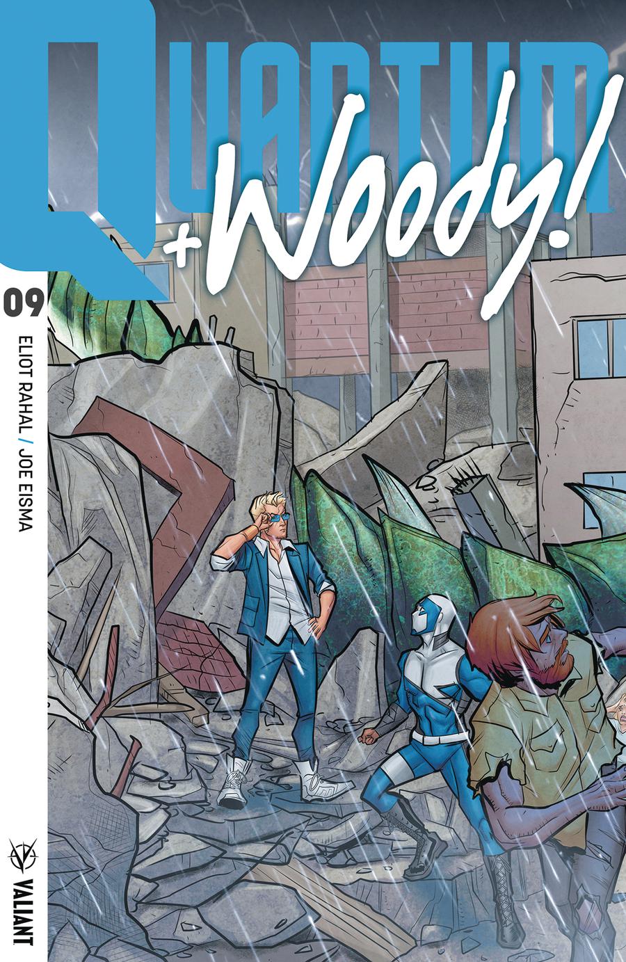 Quantum & Woody Vol 4 #9 Cover D Incentive Joe Eisma Interlocking Variant Cover