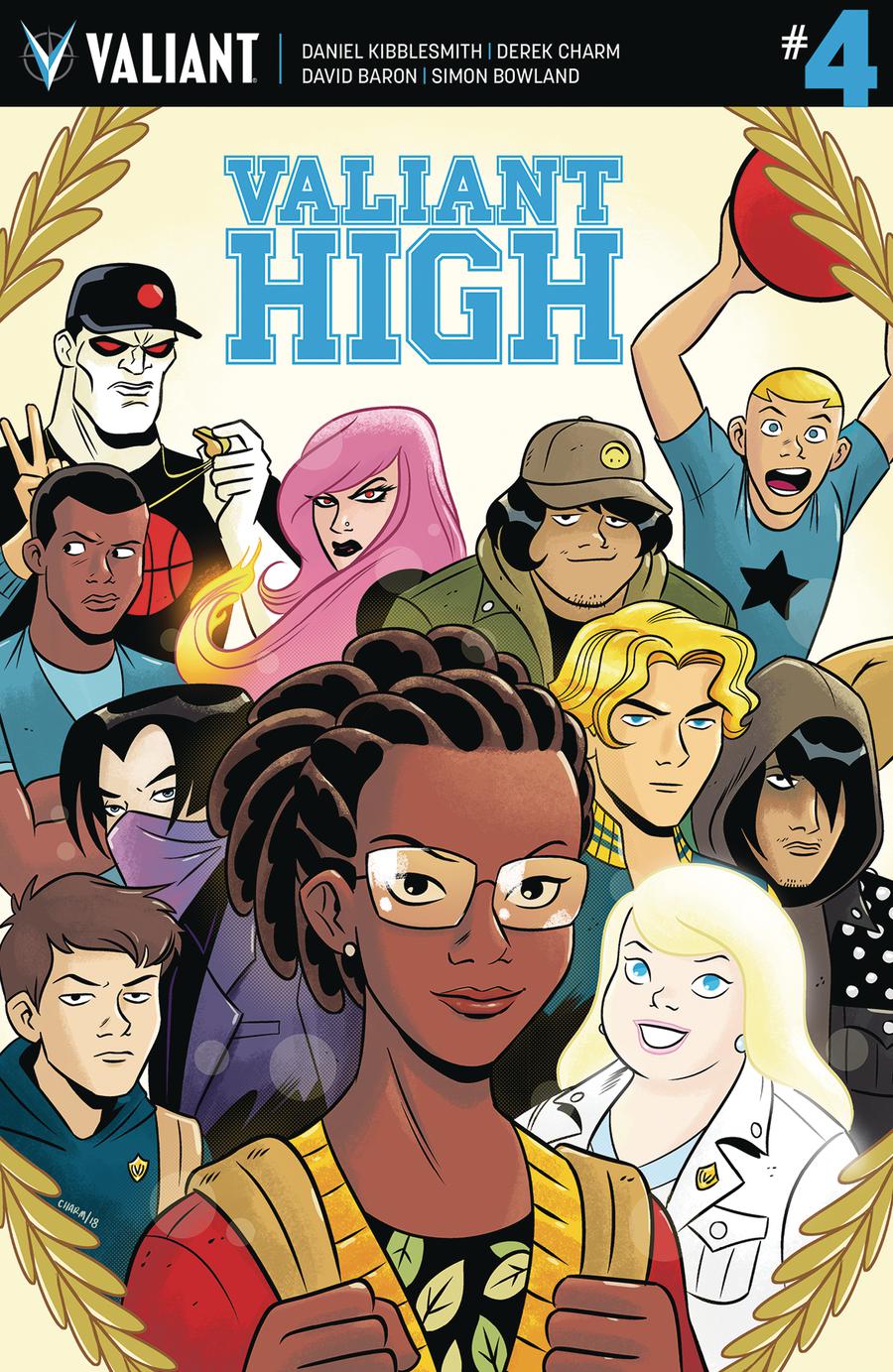 Valiant High #4 Cover B Incentive Derek Charm Variant Cover