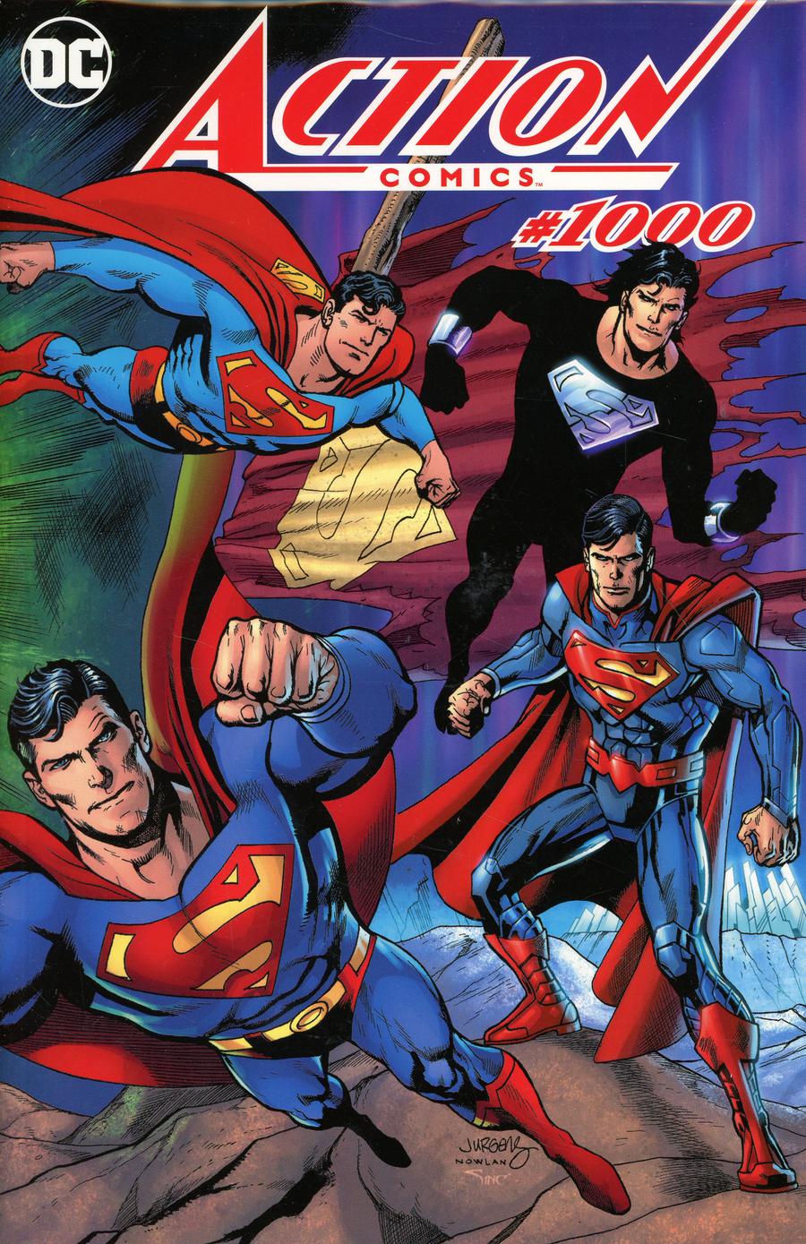 Action Comics Vol 2 #1000 Cover Z-G DF Exclusive Dan Jurgens Wraparound Variant Cover
