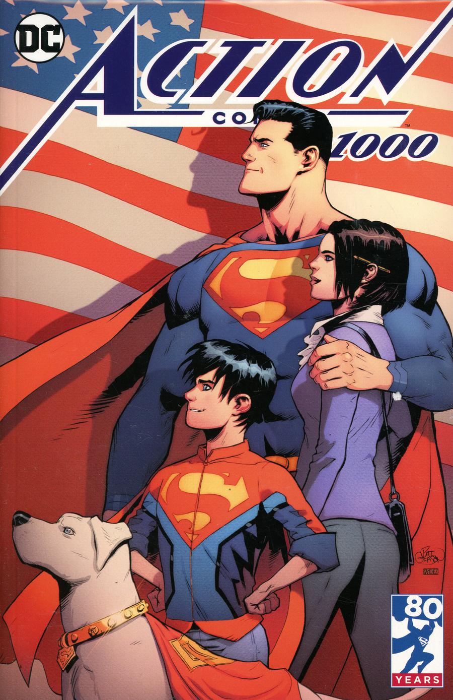 Action Comics Vol 2 #1000 Cover Z-J DF Newbury Comics Exclusive Patrick Gleason Variant Cover