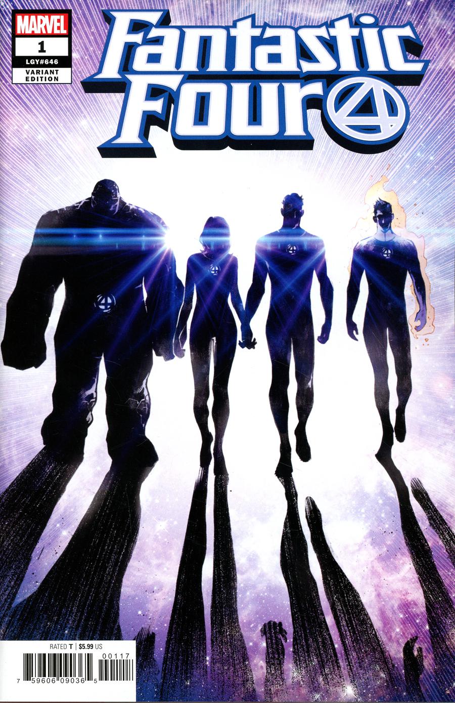 Fantastic Four Vol 6 #1 Cover T Incentive Sara Pichelli Teaser Variant Cover